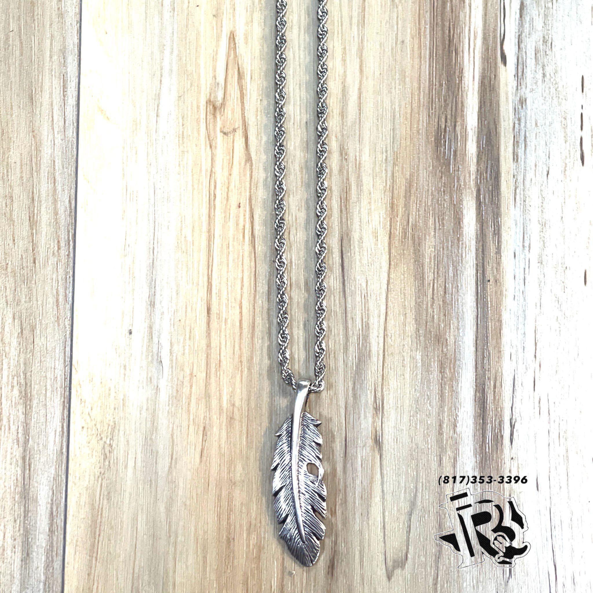 Buy Wing Pendant Necklace Stainless Silver Necklace Wing Necklace Mens  Silver Chain Mens Feather Necklace Mens Wing Necklace Online in India - Etsy